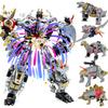 NEW Oversize 33CM Anime Devastator Transformation Robot Car Aircraft Dinosaur Action Figures