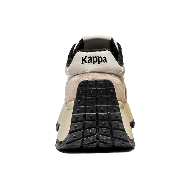 Kappa Fleece Thick Sole Versatile Non-Slip Wear-Resistant Warm Low-Top Casual Shoes Women casual shoes Gray Khaki K0D85MC49CJ1-602