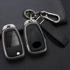 Zinc Alloy Car Key Case 3 Button Flip Keychain Remote Control Fobs Protector Cover Jacket For Faw Besturn X80