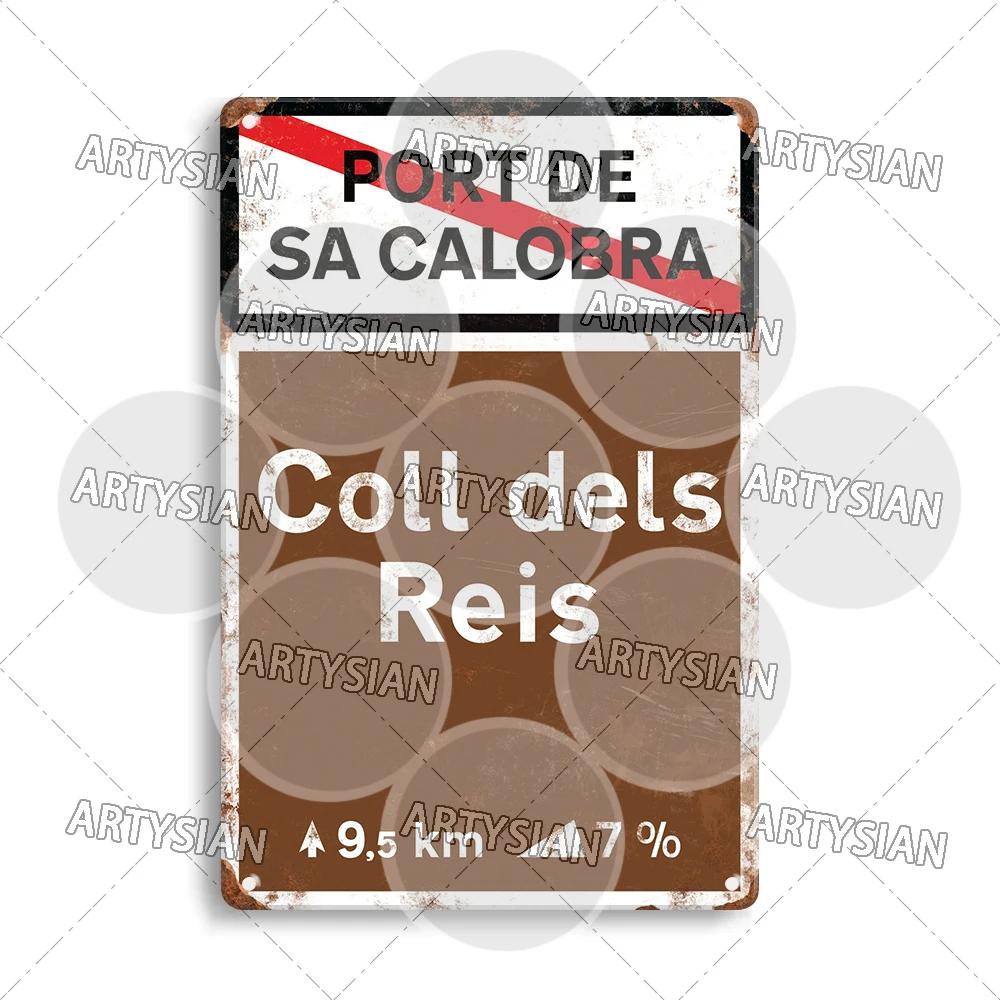 Artysian Tour de France Radrennen Radsport Wahrzeichen Metallplakette Straßenschilder Croix de FER Madeleine Tourmalet Luz-Ardiden Loze