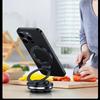 360° Rotating Car Phone Holder with Strong Magnetic Bracket and Automatic Folding
