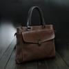 Men's Bags Handbags Horizontal Crazy Horse Leather Briefcases Men's Business Trips British and Korean Shoulder Bags Crossbody Bags