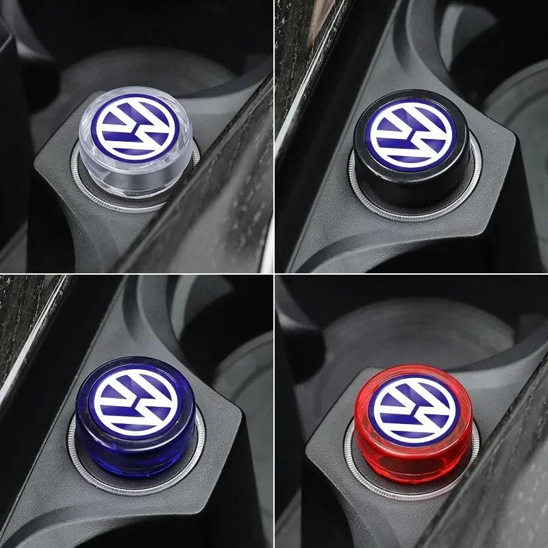 Car Cigarette Lighter Dust Cover Dustproof Decoration Cap For Volkswagen VW Golf R Polo Tiguan Passat B6 Rline Touran CADDY GTI