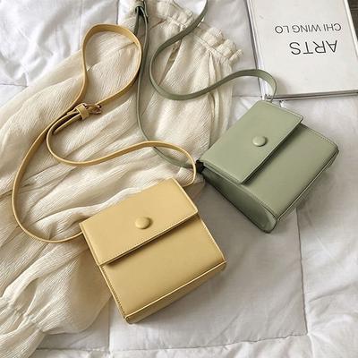 Fashion Brand Women'S Small Shoulder Crossbody Bag Lightweight Pu Leather Messenger Bag Flap Handbag Female Travel Totes Bag
