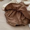 Baby Sleeveless Romper 2-Piece Set Stylish and Versatile Crawl Suit