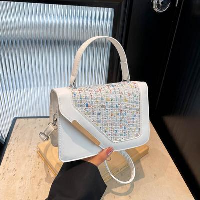 2025 New Small Square Bag Temperament Niche Design Fashionable Foreign Texture Shoulder Bag Messenger Casual Women's Bag