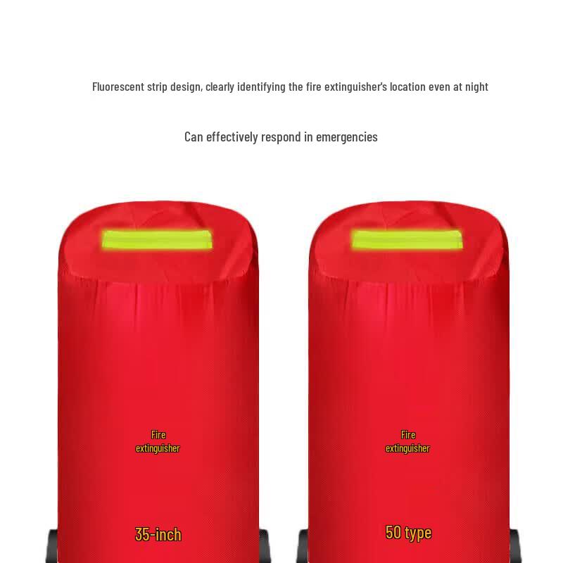 Yigongda Padded Wheeled Fire Extinguisher Cover