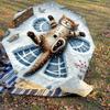 1PC cat snowflake Umbrella-9-Rib Reinforced, Automatic Open, Lightweight & Durable, Cute Fashion Accessory for Outdoor-P0767