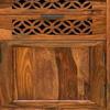 Wooden Study Desk With Chair Office Laptop Table 2 Drawers 1 Door For Home Office  Honey Finish