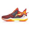 Li Ning Badminton Shoes Women's Low Top Orange Red AYAQ002-2