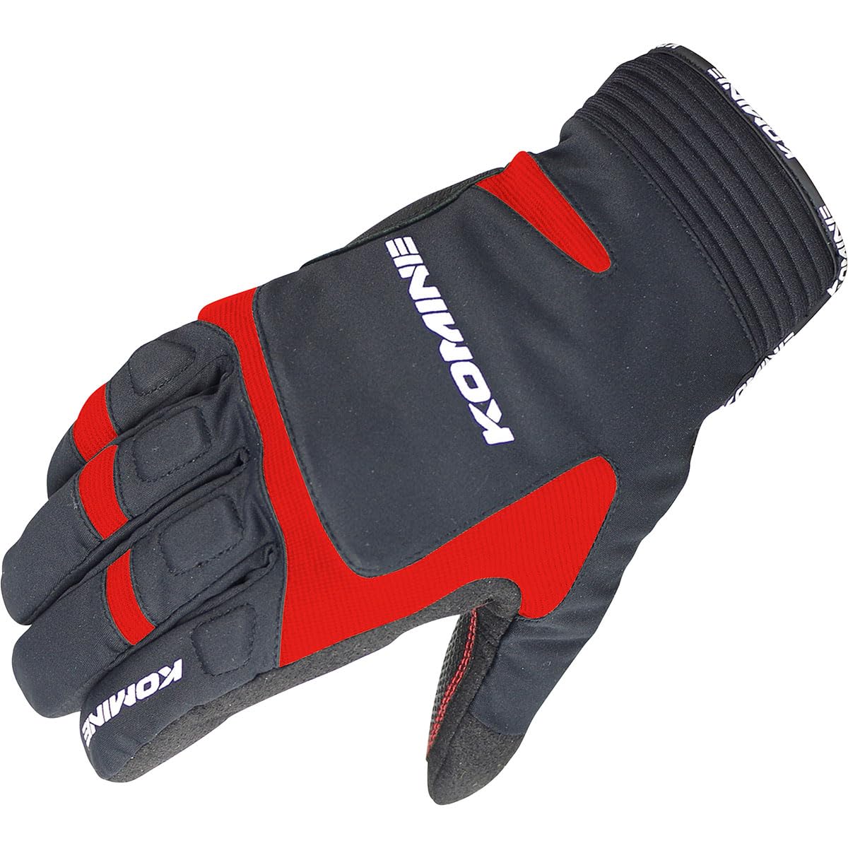 

KOMINE Motorcycle Winter Gloves Carthage Cold Stretch for and Spring - Black/Red, XL, GK-801 1010, Waterproof, Protection, Material, Fall, Winter,