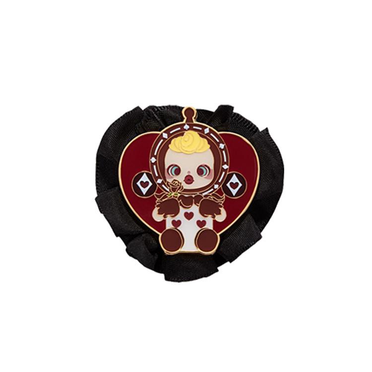 New POP MART SKULLPANDA Daily Wonderland Collection Badge Blind Box Products Single Mystery Box/Full Box 12 Pcs 1230131089