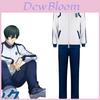 Bluelock Cosplay Costume Athletic Wear For Fans Of This Thrilling Manga Series