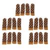 20PCS Furniture Leg Cover Pad Mute Floor Protection Mat Chair Leg Protectors for Chair Table