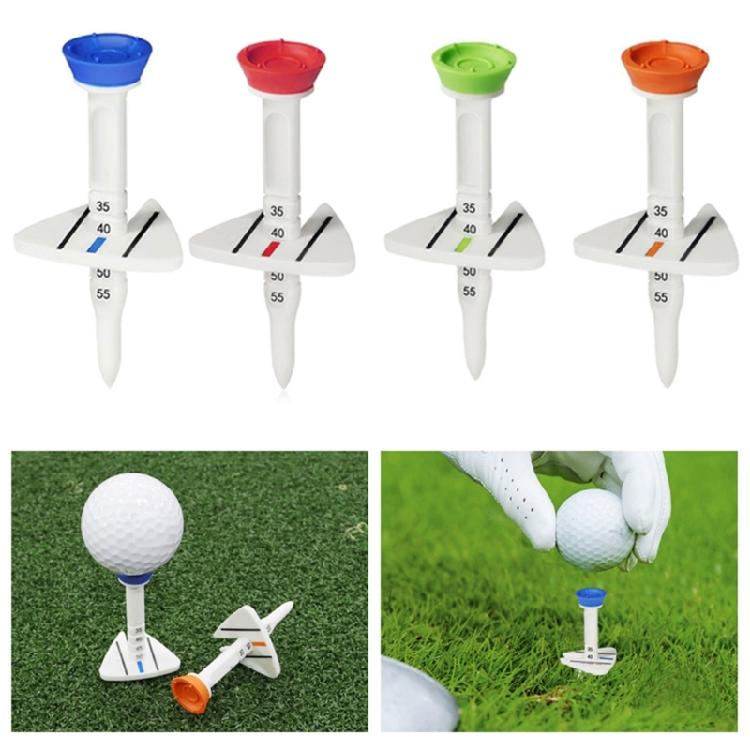 Plastic Golf Tees Height Adjustable Ball Tees for Golfer Practice Golf Accessory