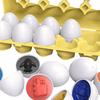Sorter Fun Matching Egg Educational Learning Toys Puzzle 12x Set