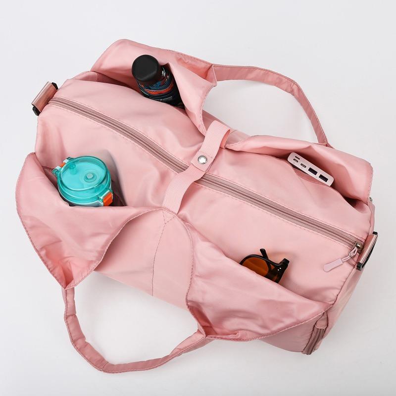 Yoga bag women can print logo fitness bag new wet and dry separation large capacity travel bag yoga studio sports bag