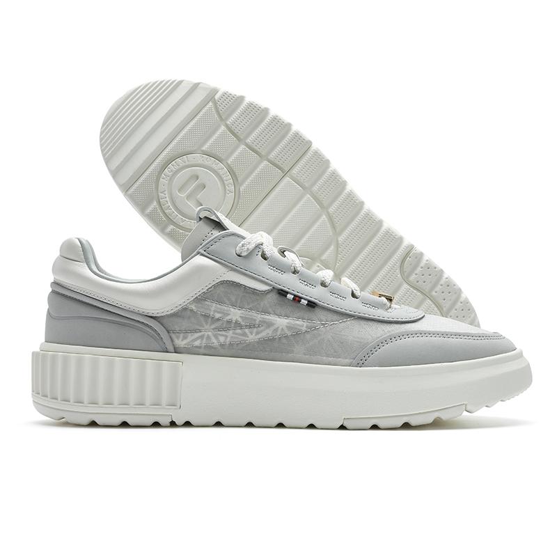 Fila Business Commuting Fashion Low-Top Sneakers Men Sneakers Dusk-Gray Snow-White F12M421210FDS