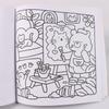 Graffiti Coloring Book, Coloring Book, Cute Design in Small Corners, New Adult and Adolescent Coloring Books for Toddlers