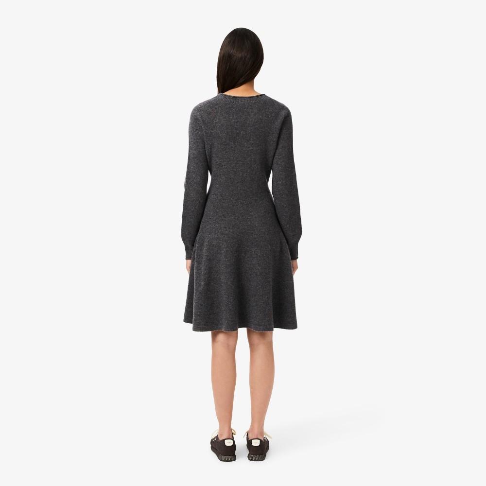 Lacoste Women's Wool Fit and Flare Mini Dress EF4161-55N050