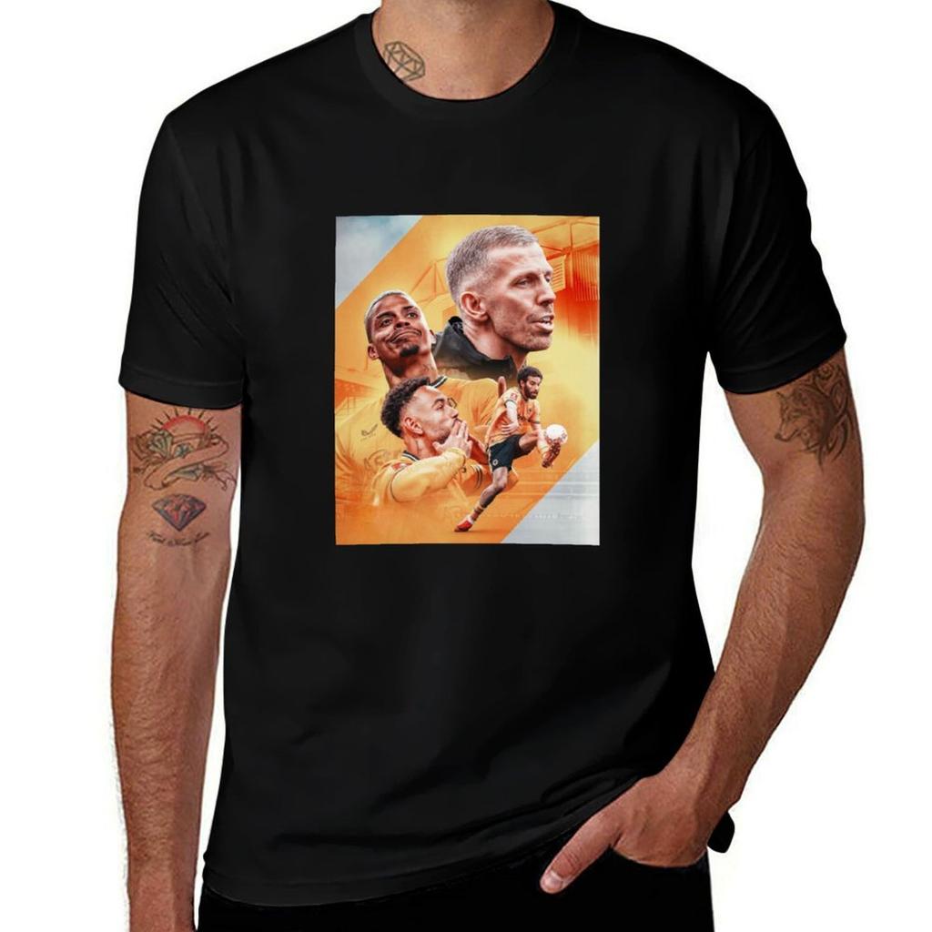 Wolves 4Ever T-Shirt T Shirt Personalised T Shirt for Man 100 Percent Cotton T-Shirt