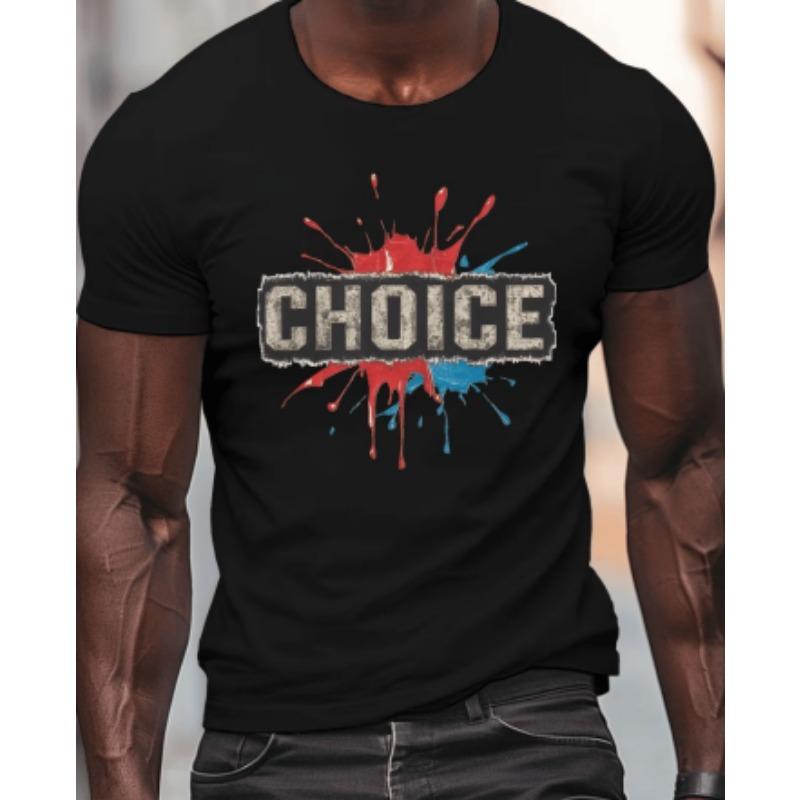 Men s 3D pattern T-shirt short-sleeved T-shirt 3D printed round neck shirt retro retro casual street XL