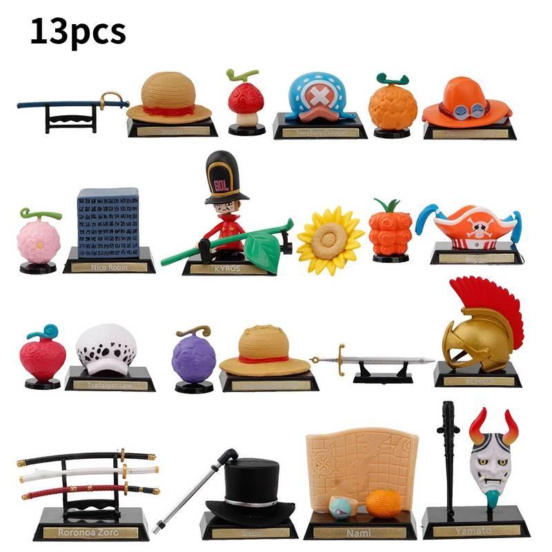 One Piece Action Figure Cartoon Model Toy Decoration Kid Festivals Gift Ornament
