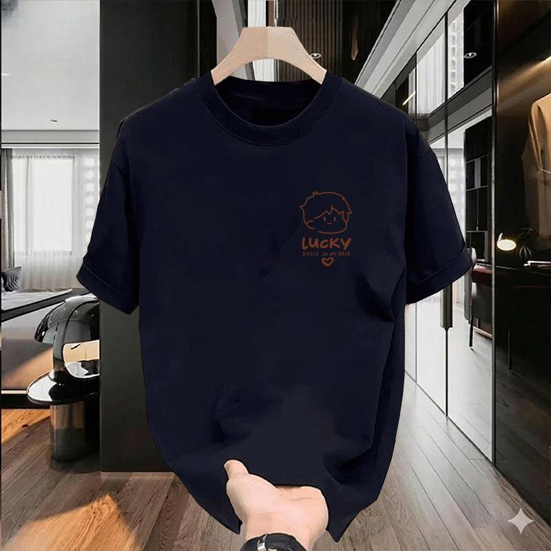 Stylish Unisexs TShirt 100 Pure Cotton Printed Pattern VintageInspired Casual Versatile Trendy HighQuality Tee