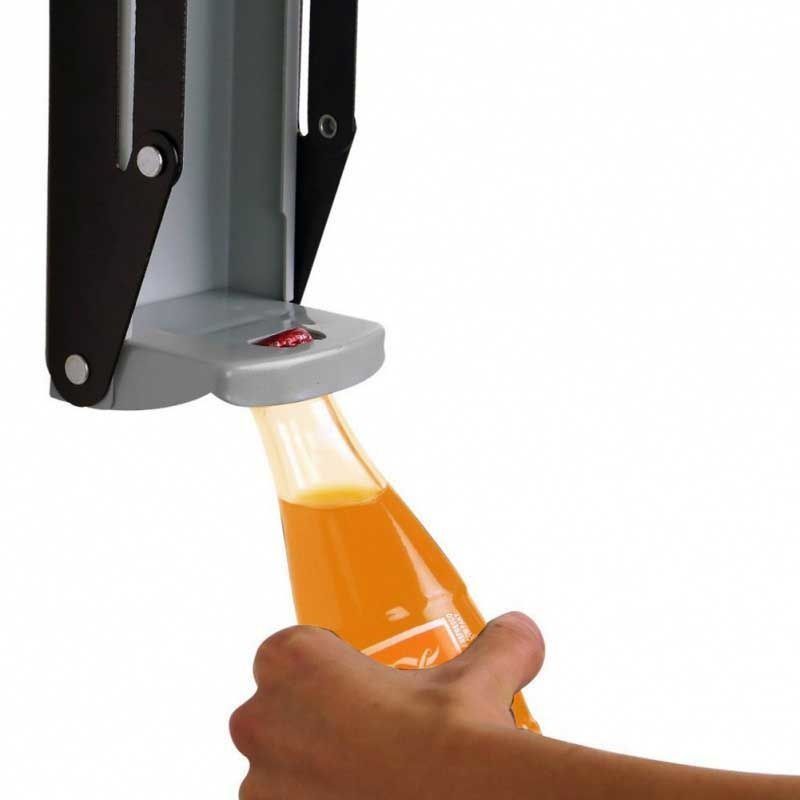 Schiaccia Lattine da Cucina in Acciaio Inossidabile per Bar Casalingo e Apribottiglie per Birra