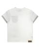 Hyui Check Rollup Tee White