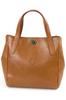 Genuine Leather Tote Bag for Camel [Credran] Women, CR-CL3855-CA
