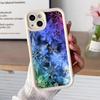 Winter Snowflake Mobile Cell Phone Case for iPhone 17 16 15 14 13 12 11 Air Pro Max Plus Thicken TPU Colorful Cover Luxury Cover