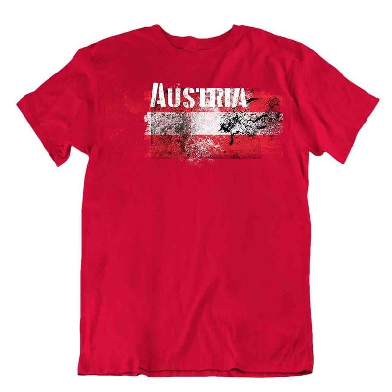 Austria flag Tshirt T shirt Tee top city map famous composers PRIDE SOUVENIR