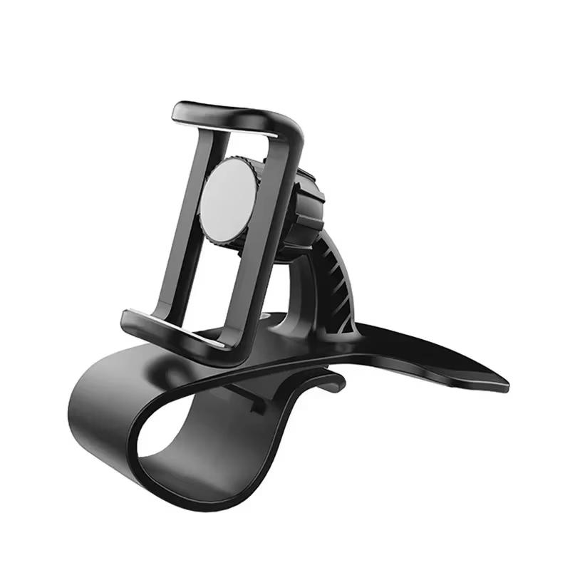 

Universal Car Phone Holder Stand Dashboard Clip Mount GPS Bracket for Mobile Phone Support in Car чёрный