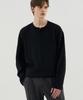 DRAW FIT Formalic Ribbed Henley Neck T-Shirt [Black]