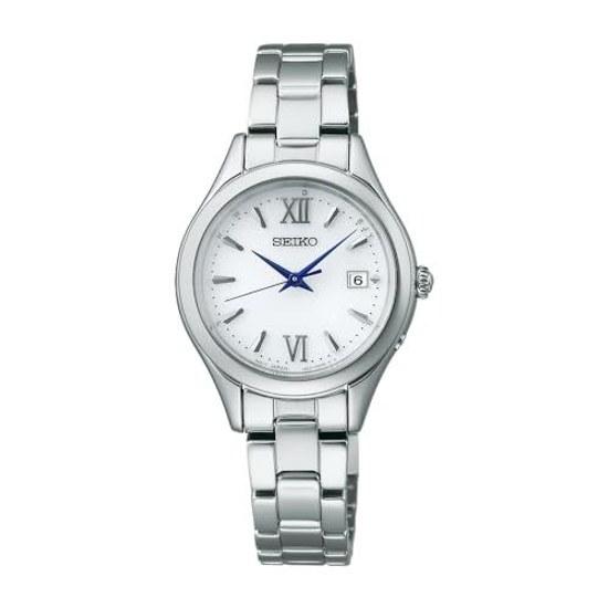 SEIKO SELECTION SWFH129 Ladies Watch S Series Solar Radio Control Full Auto Calendar Function (Date) White Dial Stainless Steel