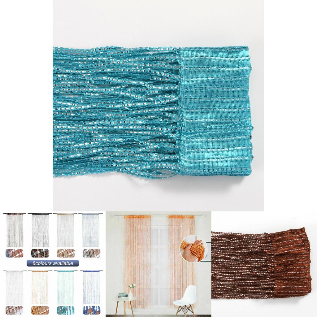 Decorative Tassel Hanging String Door Curtain For Chic Home And Office Interiors