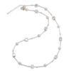925 Silver Bead Geometry Necklace for Women Girl Korean Design Versatile Choker Jewelry Dropship
