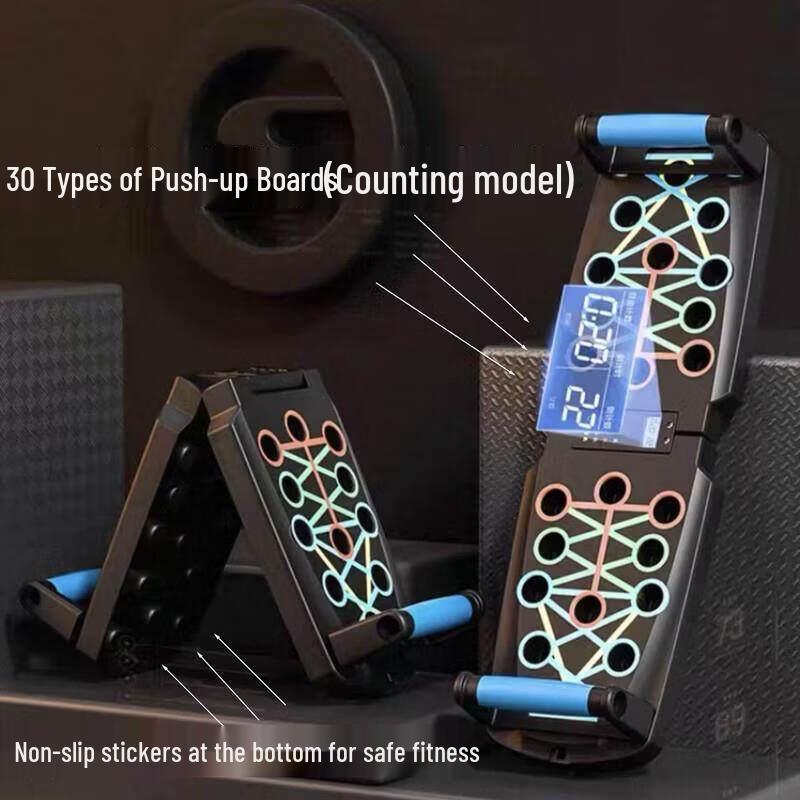 Multi-functional 22-in-1 Push-up Board with Resistance Bands