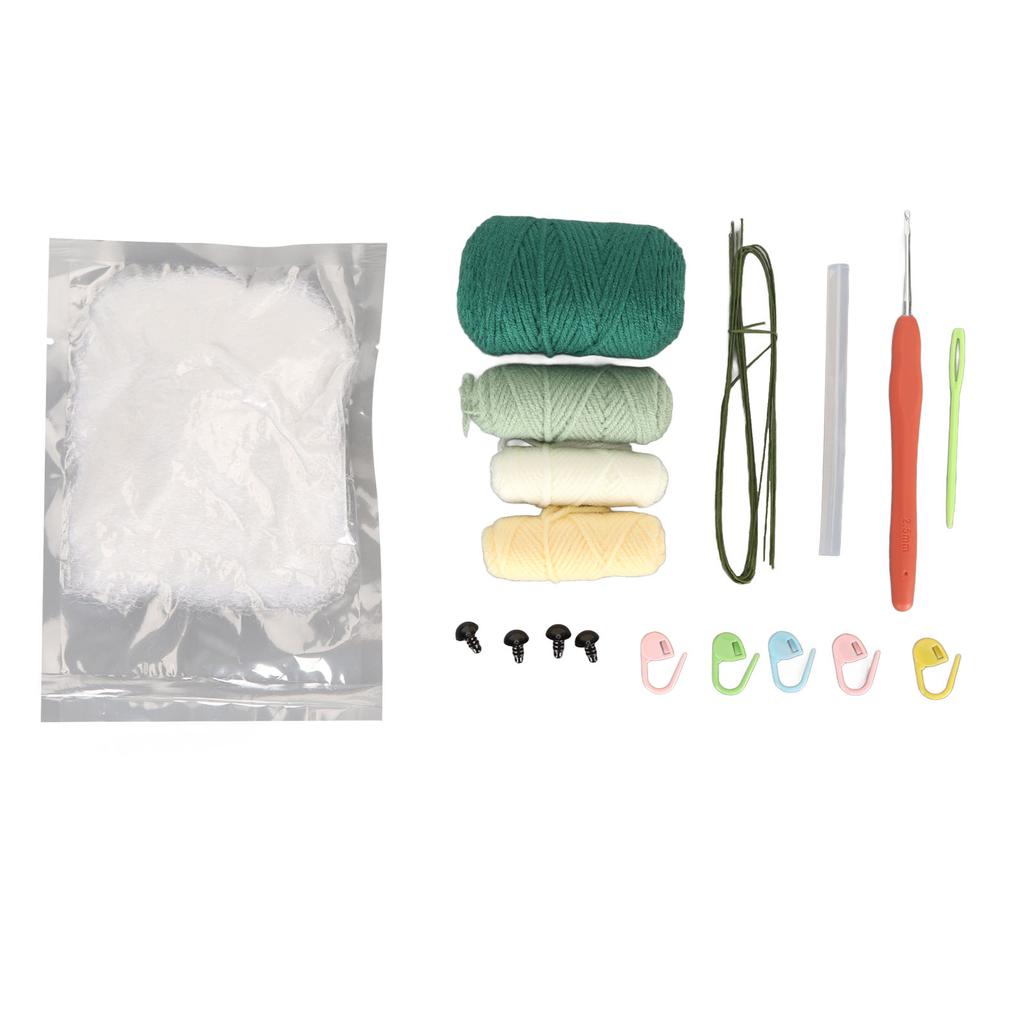 Kits de Animales de Ganchillo de Búho para Principiantes con Lana Ganchillo Relleno DIY Aprende a Hacer Ganchillo