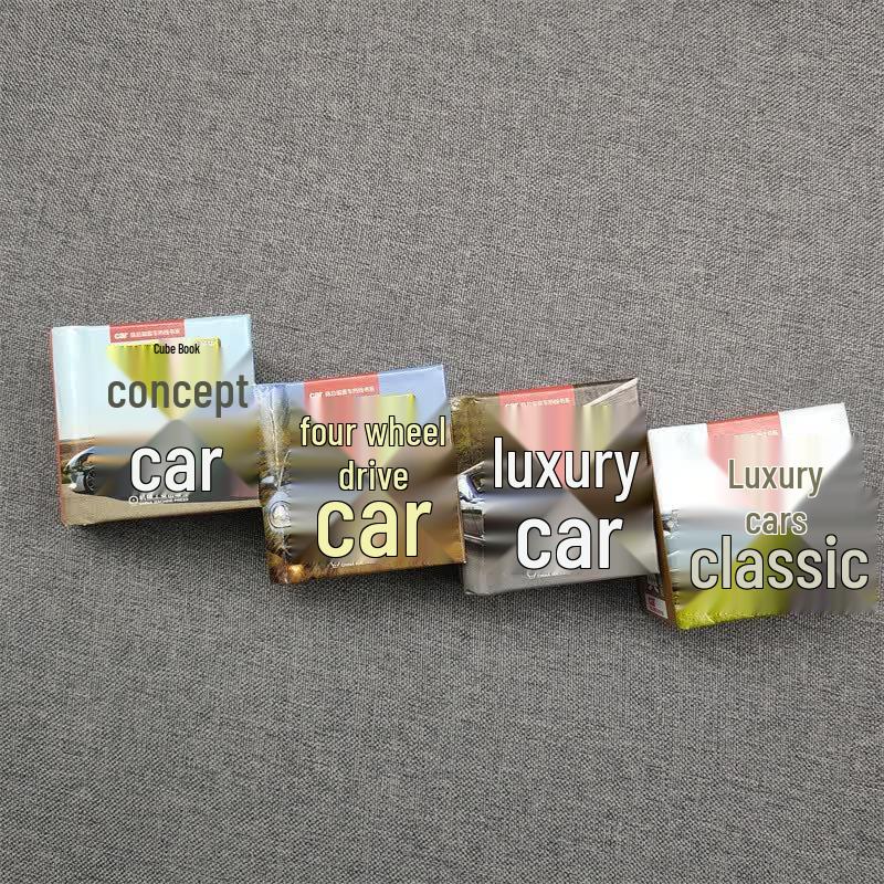 Interaktives Auto-Würfelbuch-Set