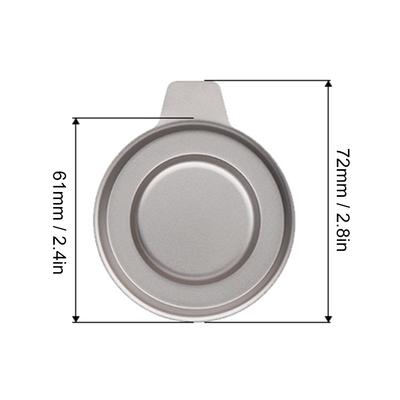TOMSHOO Titanium Alcohol Stove Lid Lightweight Fire Extinguishing Lid Cap