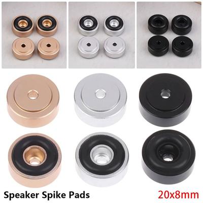 1/4Pcs Absorb Shock Speaker Spikes Stand Isolation Amplifier Base Feet  for Speakers CD Amplifier