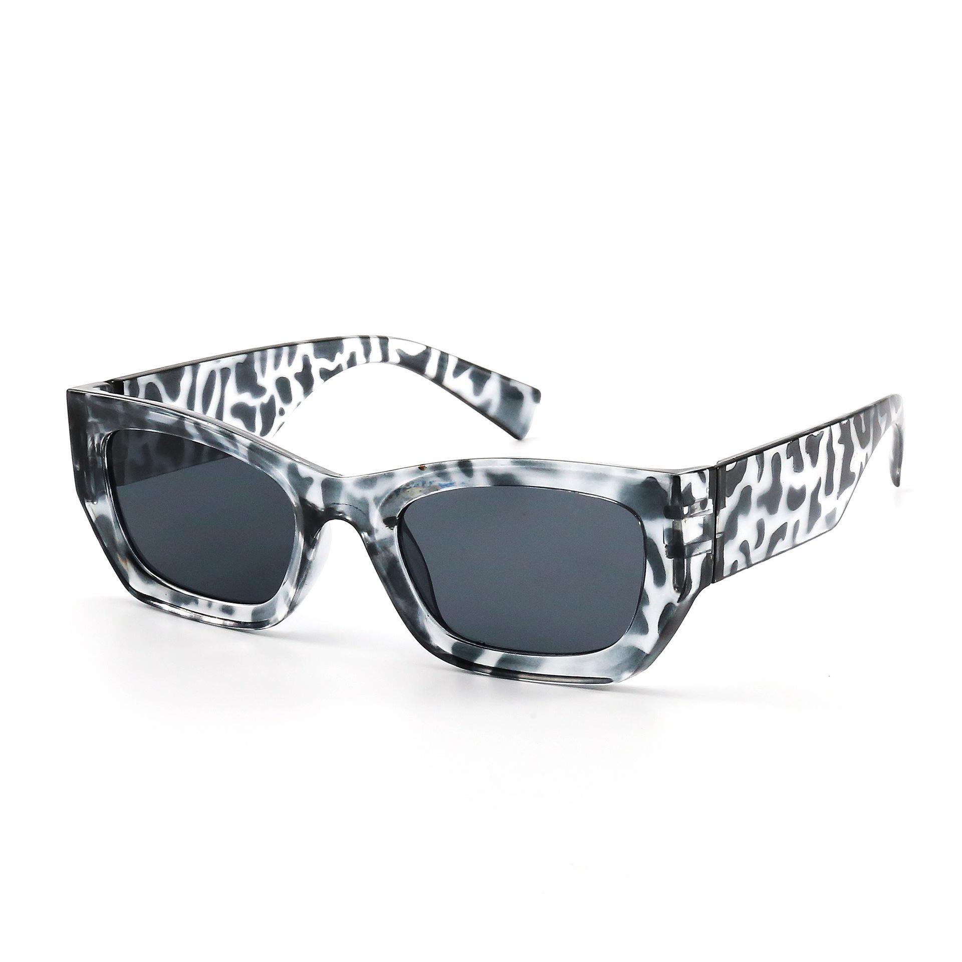 High-End Cat Eye Leopard Print Sunglasses - Retro Street Style Sun Protection