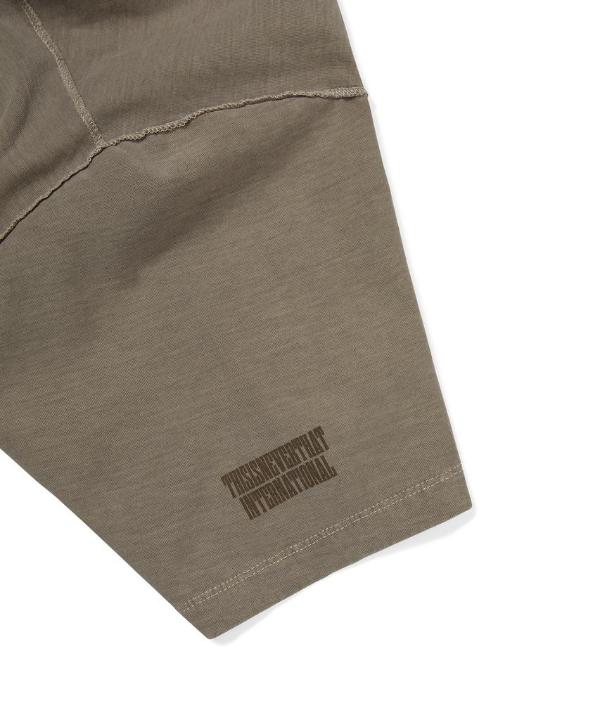 THISISNEVERTHAT Overdyed Reverse Tee Desert Gray
