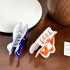 Clown Fish Cute Fish Hair Grab Fish Bone Acrylic Shark Clip Cute Cartoon  Hair Claw  Girls