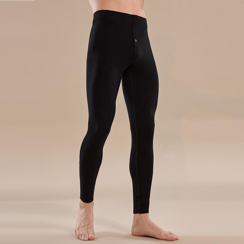 Men's Bayerde Cashmere Seamless Heat-Generating Leggings