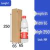 Custom Vertical Rectangular Cardboard Umbrella Packaging Box