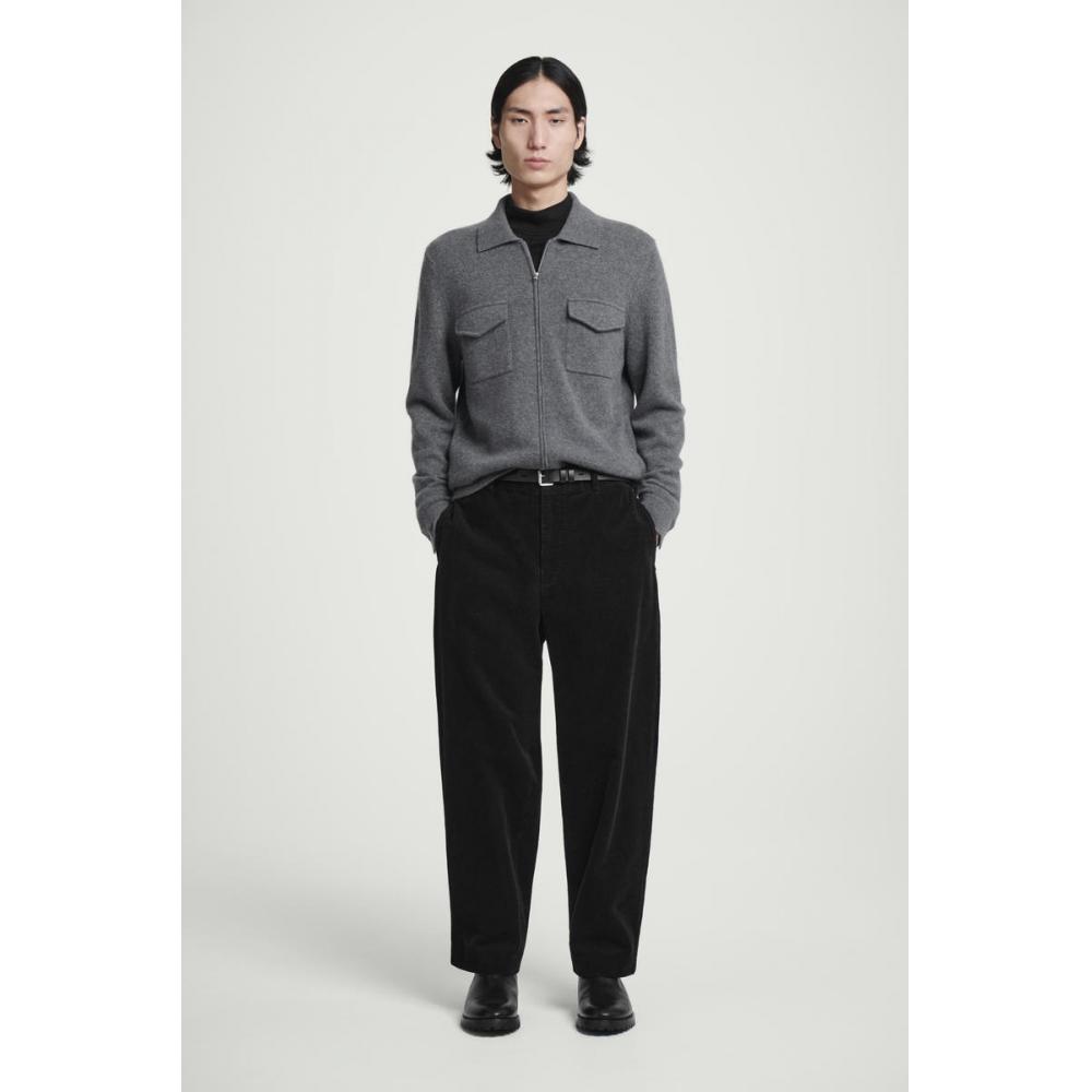 Cos Japan Pure Kashimiya Zip Up Overshirt