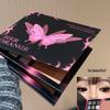 HERORANGE Crimson Moon Makeup Palette: Matte, Pearlescent, Glitter Eyeshadow & Blush Collection